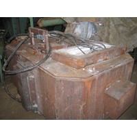 Melting furnace for brass FOMET, 1000 kg
